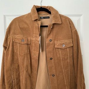 Oversized Corduroy Jacket